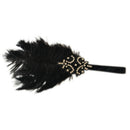 1 Piece 1920s Flapper Headband Ladies Fancy Dress Accessory 20s   Black