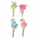 24 Pcs Ballerina Girl Cupcake Baby Birthday Party Decorations Cake Accessor L2S8