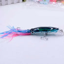 1Group Whole 6 Color Hard Fishing Lure Fish Bait 23Cm/43G 6 Color Squid HookJ4A8