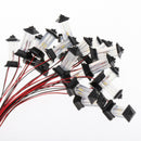 20pcs Mini Lawn LED Light Train Railway Landscape Lamppost 1:100 1:500 Gauge