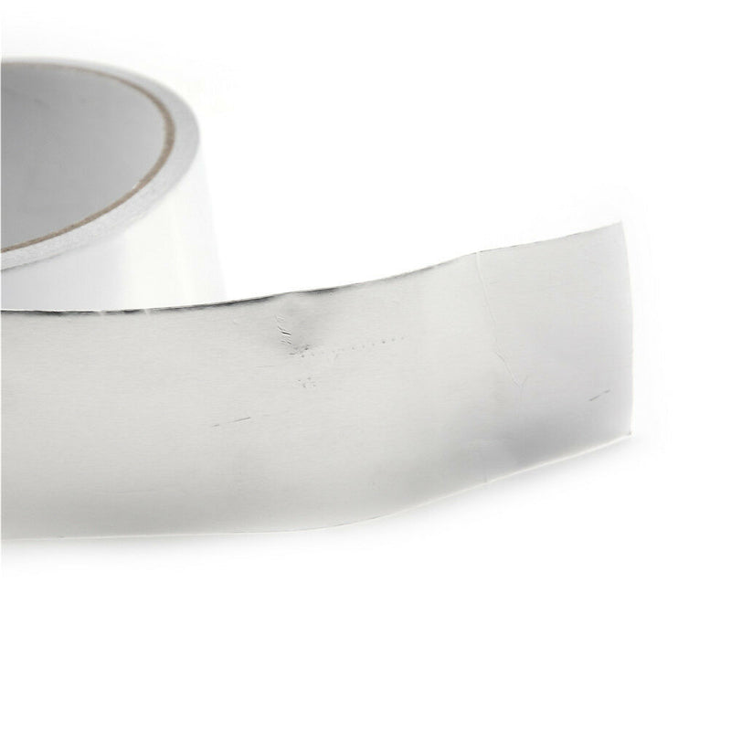 1 Roll 4.8CM*10M Aluminum Foil Heat Shield Tape For HVAC Heating Sealing  SU Cy