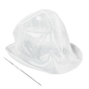 Silicone Salon Hair Color Highlighting Cap Hat Metal Hook Tool Accessories