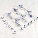 6Pro Chrome Guitar String Tuning Keys Pegs Tuners Machine Heads For Gibson 3R+3L