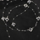 1 Roll of Crystal Beads Strands Chain Garland for Party Wedding Decor 30m