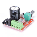 12V Mini Hi-Fi PAM8610 Audio Stereo Amplifier Board 2X10W Dual Channel D ClBX