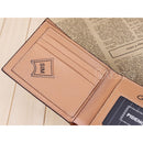 Men's PU Leather Wallet Pocket Card Clutch Bifold Purse Father's Day gift