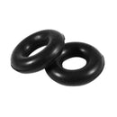 30 Pcs 2.5mm x 6.5mm x 2mm Rubber O Rings for Wacky Worm Fishing R7G7