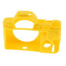 Yellow Soft Skin Silicone Cover Case for Sony A7 A7R A7S Camera Protector