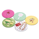 random color lady makeup mirror cartoon portable compact pocket cute small 3C