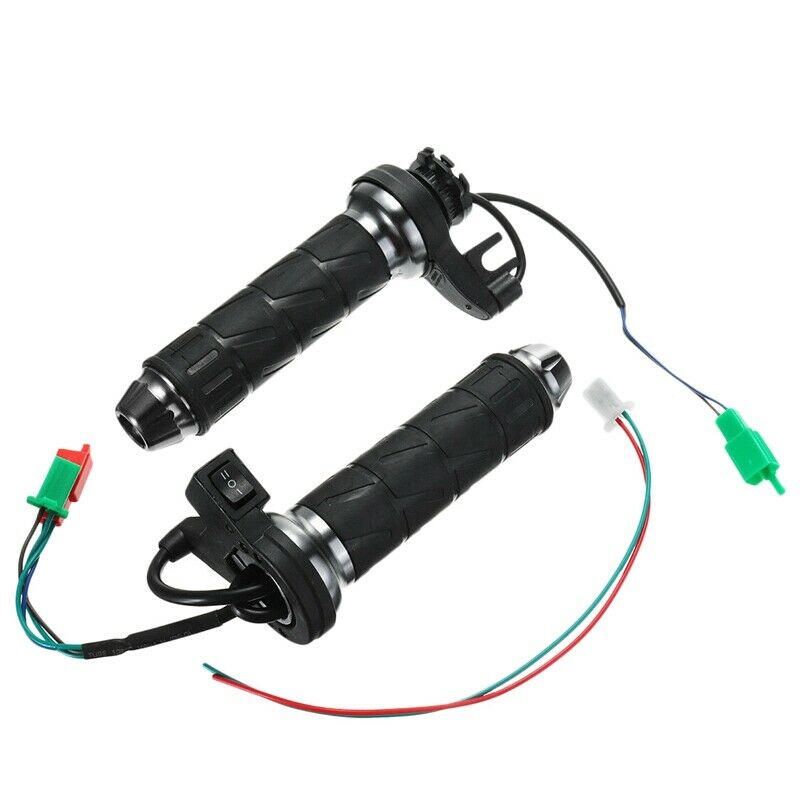 22Mm 7/8 Motorcycle Electric Heated Grips Motorbike Hot Grip Atv Scooter Ha S7P9