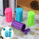 Universal Mini Ashtray 7 Holes Pocket Ashtray with Cover Key Chain Accessar BX