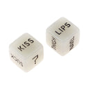 4x Acrylic Funny Spicy  Love Dice with Pouch Bachelor Party Love Couple