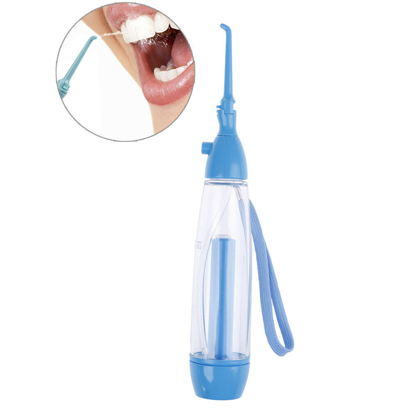 Blue Portable Cordless Dental Oral Irrigator Water Jet Floss Teeth Clean AT3C