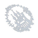 Metal DIY Wreath Castle Cutting Dies Stencils Scrapbook Card Making Craft