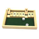 Wooden Flip Dice Board Game Club Bar Party Fun Drinking Game Toys 2 People