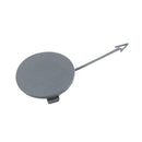 Front Bumper Tow Hook Cover for Audi A4 S4 B7 Sedan Avant 8E0807241 Grey