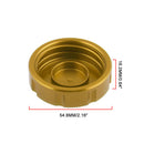 Aluminum Fuel Tank Gas Cap Cover for Piaggio Scooter VESPA GTS GTV LX Series