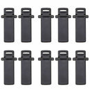 10Pcs Walkie Talkie clamps Spare Part Back Belt Clip for Baofeng 2-way Radi F9Q3