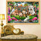 40x30cm Animal Garden DIY 5D Diamond Painting Cross Stitch Needlework Craft