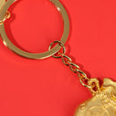 2021 Chinese Wind Ox Year lucky Bag Treasure Creative Fortune Car Keychain G Hn