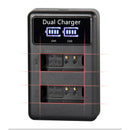 Mamen 1900MAh Rechargeable LP-E12 LPE12 LP E12 Digital Camera Battery + LCD