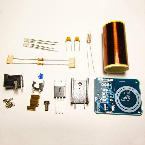 Mini Tesla Coil Preassembled Plasma Speaker Kit Electronic Field Music Project