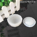 Water Injection Hollow Silicone Jewelry Molds Diy Craft Shells Heart Round