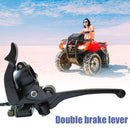 22mm For ATV Thumb Throttle Replacement Parts Powersports With Dual Brake Lever