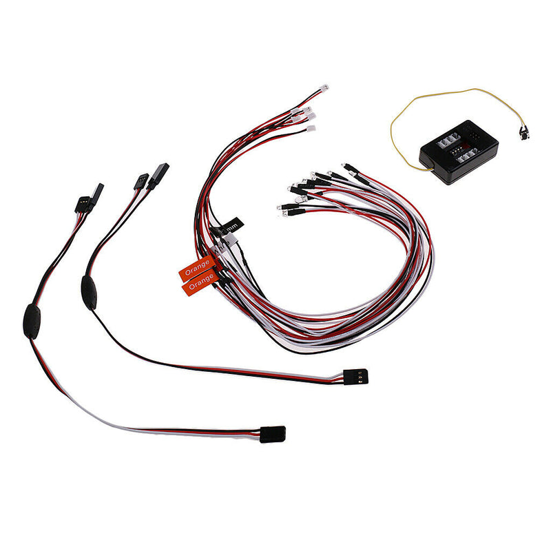 RC Car 12 LED Flash Emergency Strobe Bright Lighting for 1/10th Truck Buggy