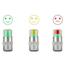 4Pcs/Set Car Tire Valve Cap Tire Pressure Table Tire Gauge Tire Pressure Mo Y9L5