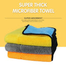 1Pc Car Care Wax Polishing Detailing Towels Car Washing Drying Towel Super  S2E9