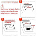 Black Ink Pad Inkpad Rubber Stamp Finger Print Craft Non-Toxic Baby Safe