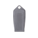2pcs Door Wedge Shaped Rubber Door Stops Non-Slip Black Rubber Door Buffers LJ