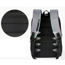 Mei Nai Li Mens Travel Backpack Waterproof USB Charge Male Anti-Theft Lapto