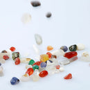 1Bag 100g Mixed Colour Irregular Shape Tumbled Stone Rock Gem Bead Chips Pretty