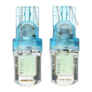 2* 12-24V T10 194 168 W5W COB LED CANBUS License Plate Wedge Light Bulb Ice Blue