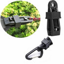6 Pieces Bache Clip Plastic Tent Snaps with Plastic Carabiners for Camping  S9H6