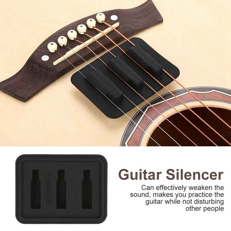 Ballads Acoustic Classical Guitar Mute Pad Silicone Practice Guitar Silence