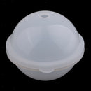 Silicone 100mm Sphere Ball Mould Mold + Real Dried Flower for DIY Ornament