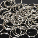 50PCS 25mm DURABLE Split Rings KEY CHAIN CRAFT FINDING DIY SUPPLIES