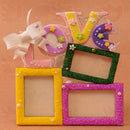 Durable Lovely Hollow Love Wooden Photo Picture Frame Rahmen DIY Home Decor sale