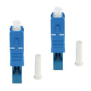 Premium LC Female to SC Male Fiber Single Mode Simplex Adapter Converter (Pack