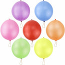 Physical Exercise Kids Toys Punching Ball Balloons w/ Rubber Handle Party Favor