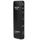 Digital Voice Recorder 8Gb Black Professional Portable Usb Audio Recorder W