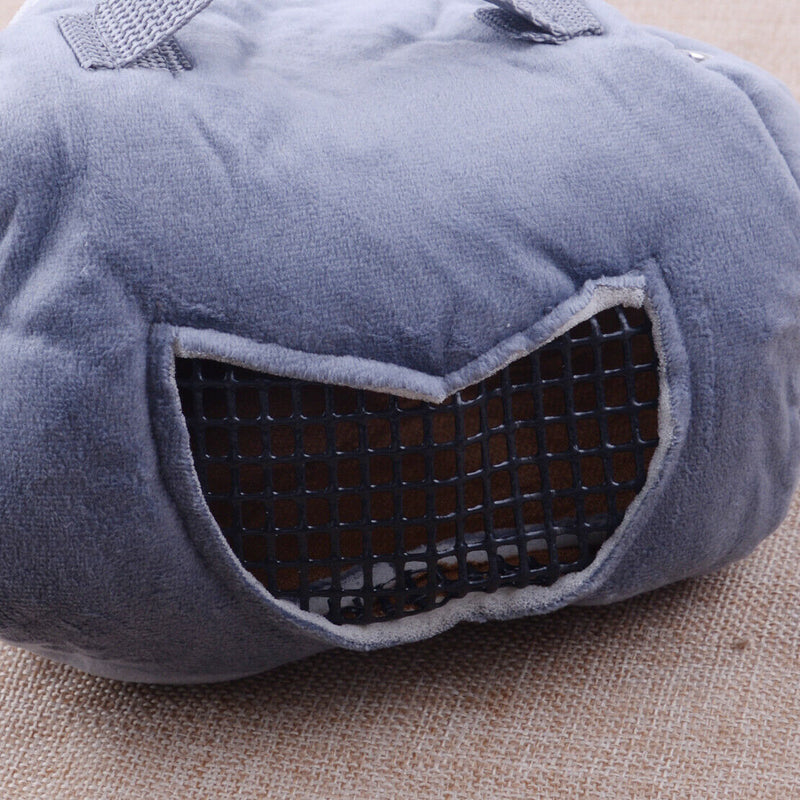 Portable Small Animal Carrier Travel Warm Bag Pet Hamster Guinea Pig Pouch Bed