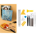 14Pieces Craft Vinyl Weeding Tools Craft Set Basic Vinyl Tool for Cricut Cameos