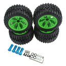 4PCS High Grip Tire & Hub Extension Adapter for WLtoys 144001 124019 RC Car