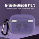 Full Body Bluetooth Headset Cover Silicone Protector Box Frame for Airpods Pro/3