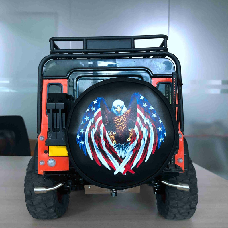 Spare Tires 115-120Mm Tyres Cover for Traxxas Trx4 Wheel Rc Crawler Part Ac L1O5