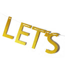 let's festa bitches banner mexican carnival party decor glitter paper bunting BX